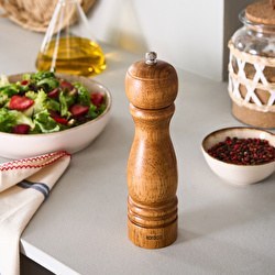 Resim African Baharat Değirmeni Ahşap 10 cm Karaca