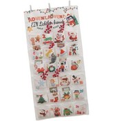 Resim Lijinxu Yılbaşı Advent Takvimi Asılı Saklama Çantası Boş 