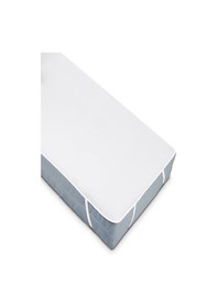 Resim Mycey Yatak Koruyucu Alez 90x190 Cm Pamuk Kumaş Sıvı Geçirmez Beyaz 