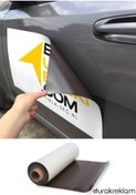 Resim DURAK REKLAM LOGO BASKILI ARAÇ MAGNET 