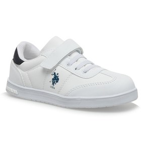 Resim GLOCK 3FX Beyaz Erkek Çocuk Sneaker U.S. Polo Assn.