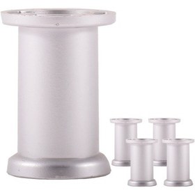 Resim Ademkocplastik 10 Cm Ares Plastik Gri Mobilya Baza Sehpa Ayağı (4'Lü) 