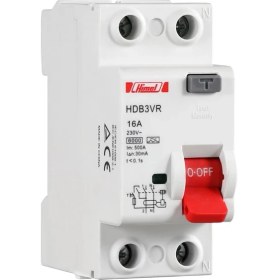Resim Himel HDB3VR263SC 2X63A 30 Ma Kaçak Akım Koruma Rölesi 
