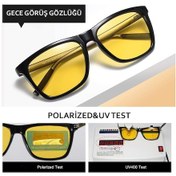 Resim Uv 400 Korumalı&Polarize Anti-Far Gece Görüş Gözlüğü 