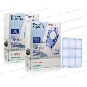 Resim Bosch Uyumlu Bsg 82212 Toz Torbası Ve Filtre (Paket Seçiniz) (481210931) 