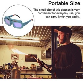 Resim Pazly Güneş Enerjisi Otomatik Kararan Kaynak Gözlüğü - Argon Ark Kaynak - Elektrikli Kayn - Gri Modeli Grey 