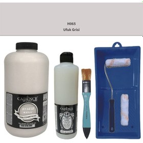 Resim Cadence Hibrit Mu Lisurface H-065 Ufuk Grisi 2 L Sır Vernik Set 