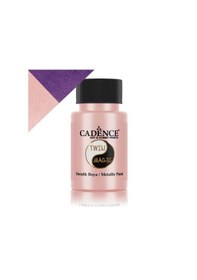 Resim Cadence Twin Magic Metalik Boya Tm-14 Mor-şeftali Karışık 