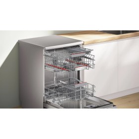 Resim Bosch SMS6ENW60T Serie 6 Solo Beyaz Bulaşık Makinesi 60 cm 