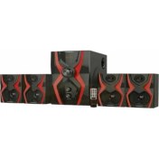 Resim Genel Markalar Ts-40 Serisi Bluetoothlu 4+1 Dijital Ekran Radyolu Usb Tf Destekli Ses Sistemi 52 Watt 