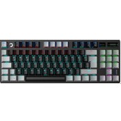 Resim GamePower Eva 5 60M Mekanik Blue Switch Türkçe Q 88 Tuş USB Gaming Klavye - 3 Yıl Garantili 