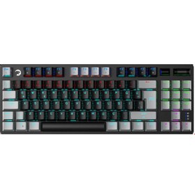 Resim GamePower Eva 5 60M Mekanik Red Switch Türkçe Q 88 Tuş USB Gaming Klavye - 3 Yıl Garantili 