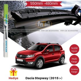 Resim Dacia Sandero Stepway Silecek Takımı 2015- Mtm95-505 