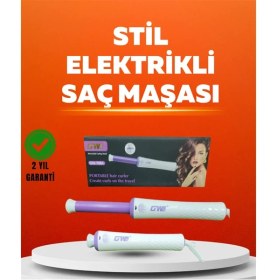 Resim Aylina Bfs Hızlı Isınan, Kompakt ve Güvenli – Tüm Saç Tiplerine Uygun Kıvırma Cihazı 