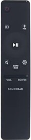 Resim VINABTY Samsung Sound Bar HW-A40M HW-A450 HW-A450/ZA HW-A550/ZA HW-A650/ZA HW-A650 HW-A550 Soundbar Ev Sineması AH59-02767A AH59-02767C AH81-02767C AH81-0 için Uzaktan Kumanda yerine 9773A AH81-09748A 