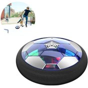 Resim Yaozixa Iç Mekan Led Işıklı Şarjlı Havuzlu Top - Hava Gücü İle Yürüyen Futbol Topu Çok Renkli 