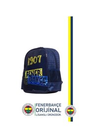 Resim Fenerbahçe Orijinal Lisanslı Anaokulu Çantası Fb Sarı Lacivert Çanta 010 Lacivert 