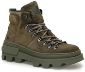 Resim LUMBERJACK BRUNELLPO 3PR HAKİ SÜET DERİ COMFORT CASUAL TARZ ERKEK BOT HAKİ 4 