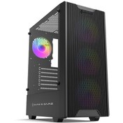 Resim Game İn Game Pony 4x12cm Argb Fan Mesh Panel Temper Atx Kasa 