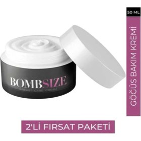 Resim Bezos Bomb Sıze Göğüs Dolgunlaştırma Bakım Kremi x 2 Adet 