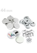 Resim 44 Mm Buton Şişe Açacağı Anahtarlık Sarf Vg44bans 1000 Adet 