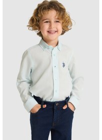 Resim U.s. Polo Assn. Erkek Çocuk Nil Gömlek Basic 50324683-vr083 Nıl 