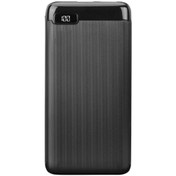 Resim S-Link IP-K11 10000MAH 2*usb+Micro+Type-C Beyaz LCD Ekranlı Taşınabilir Pil Şarj Cihazı 