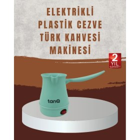 Resim Allzey Işıklı Açma Kapama Anahtarlı Elektrikli Kahve Cezvesi 