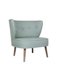 Resim Bienville Tekli Koltuk İndigo Mavi 