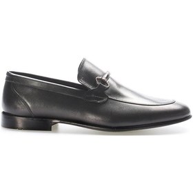 Resim Fast Step Hakiki Deri Erkek Klasik Ayakkabı 867ma566 Siyah 