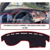 Resim HYUNDAİ ACCENT / ADMİRA / MİLENİUM (2000-2005) TORPİDO KORUMASI / HALISI / ÖRTÜSÜ / KILIFI 