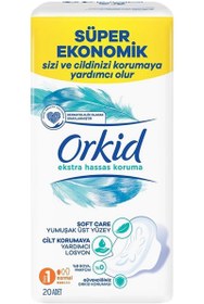 Resim Orkid Extra Hijyenik Ped Hassas Koruma Dörtlü Normal 20'li 