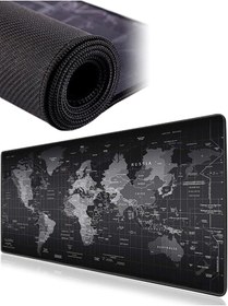 Resim Büyük Boy Xxl Dünya Desenli 90*40 Kaliteli Baskı Mouse Pad, Oyuncu, Gamer, Gaming Mousepad 