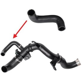 Resim TURBO HORTUMU PLASTİK BORU HARİÇ OK İLE GÖSTERİLEN KÜÇÜK HORTUM FIAT EGEA 1.4 / 1.6 