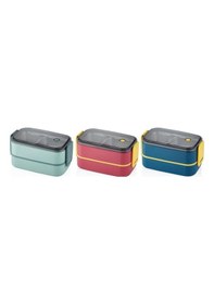 Resim Vagonlife Beslenme Kutusu Lunch Box Paslanmaz Çelik 1400 Ml Bl50002-2 Çok Renkli 