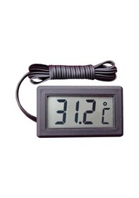 Resim Gesi Dc-1 Mini Kablolu İç Dış Digital Termometre 5li Hazır Pa . 