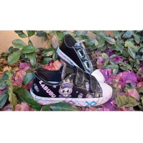 Resim Scarpe Magiche Labubu Siyah Işıklı Kız Çocuğu Ayakkabı 31-35 Numara Arası Işıksızdır Siyah 