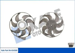 Resim Volkswagen Caddy 2008-2010 Model Arası Küçük Fan Motoru Kale Radyatör 414500 