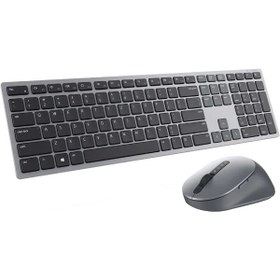 Resim Dell Premier KM7321W 580-AJQR Multi-Device Kablosuz Türkçe Q Gri Klavye ve Mouse Seti 