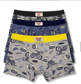Resim CHARM Yıldız 6 Li Erkek Çocuk Desenli Pamuklu Boxer Külot 