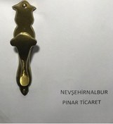 Resim Sarı Askılık Pirinç Malzeme 