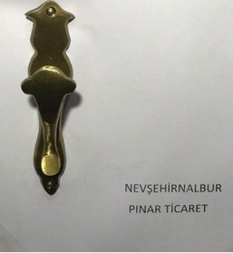 Resim Sarı Askılık Pirinç Malzeme 