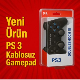 Resim Platoon PS3 Uyumlu Kablosuz Gamepad - DoubleShock III Titreşimli Oyun Kolu 