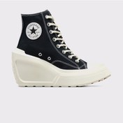 Resim Converse Chuck 70 De Luxe Wedge Kadın Siyah Sneaker Düz A06478c Siyah 