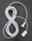 Resim abnturk 5 Metre 2x1.5 Ttr Kablolu Fişli Prizli Seyyar Uzatma Kablosu Isınma Yapmayan Özel Izoleli Kablodur 