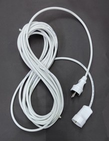 Resim abnturk 5 Metre 2x1.5 Ttr Kablolu Fişli Prizli Seyyar Uzatma Kablosu Isınma Yapmayan Özel Izoleli Kablodur 