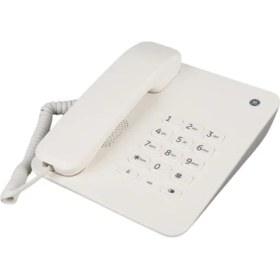 Resim General Electric TK-30043 Ekransız Beyaz Masaüstü Telefon 