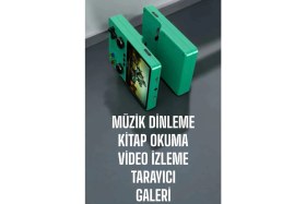 Resim Eco Lounge Çocuklara Özel 666 Oyunlu X6 Atari Video Izleme ve Müzik Dinleme 