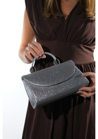 Resim Luvishoes Gısella Gümüş Kum Sim Kadın Abiye Çanta Gümüş Sim 