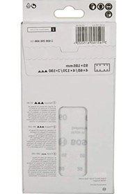 Resim 10'lu Titreşimli Zımpara Kağıdı Seti, 93x185 Mm, 60/120/180 Kum 1 Paket 